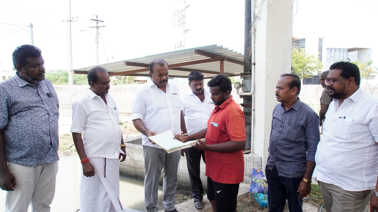 தூத்துக்குடி மாநகராட்சி பகுதியில் உள்ள 35 குடிநீா் வழங்கும் நீர் தேக்க தொட்டிகளை கண்காணித்து வருகிறோம் மேயா் ஜெகன் பொியசாமி  தகவல்